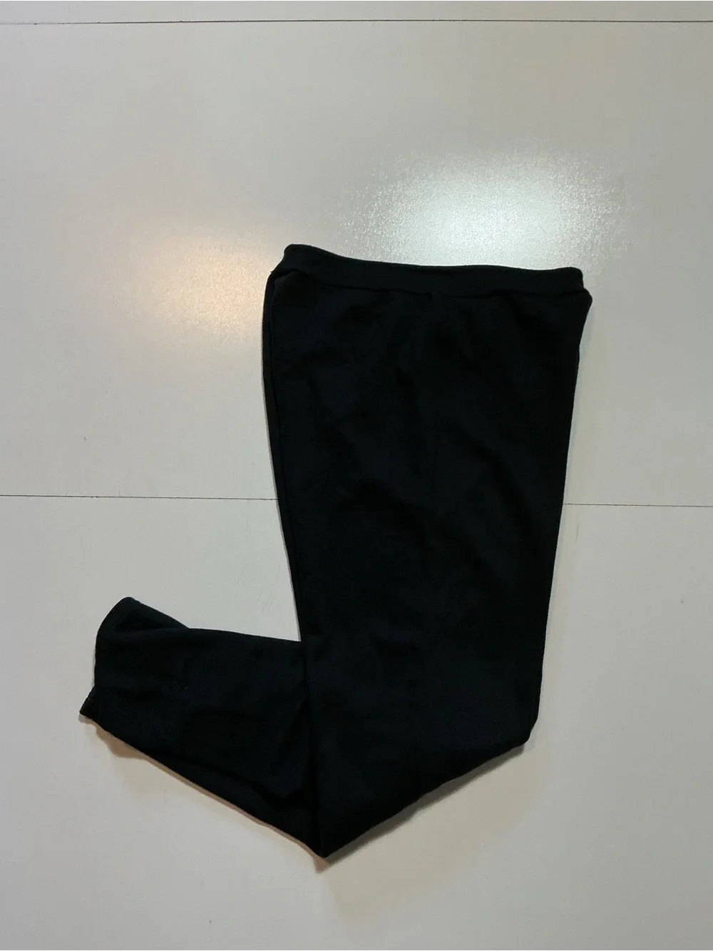 Vintage 80s Made In USA Sportswear Black Fleece 50/50 Track Jogger Sweatpants